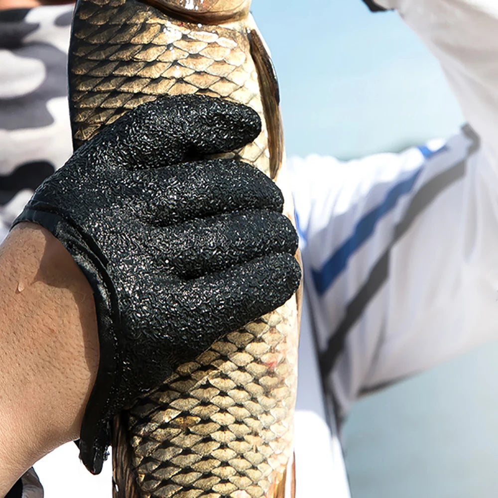 Fishing Gloves Full Finger Waterproof Catch Fish Anti-Slip Cut Durabl Knit Work Cutproof Glove Carp Outdoor Protect Hand Apparel