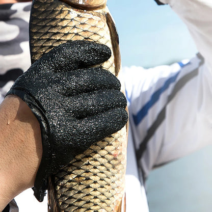 Fishing Gloves Full Finger Waterproof Catch Fish Anti-Slip Cut Durabl Knit Work Cutproof Glove Carp Outdoor Protect Hand Apparel