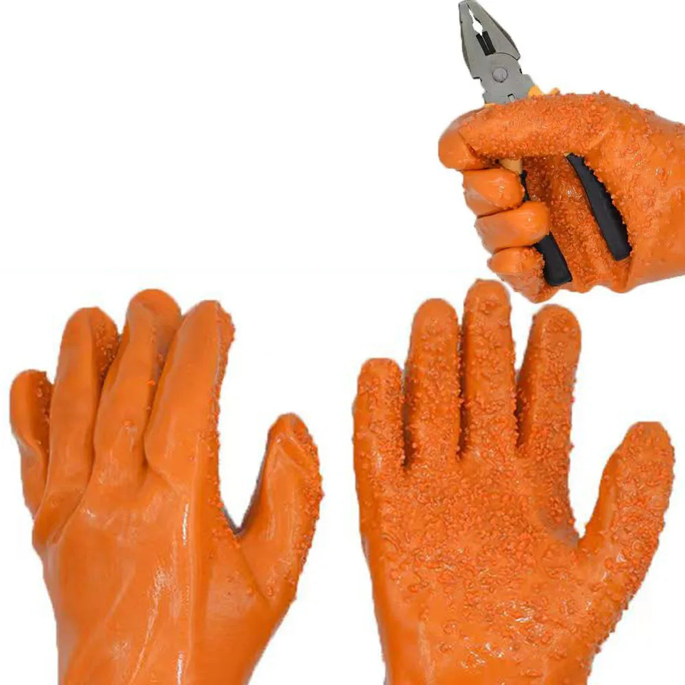 Fishing Gloves Full Finger Waterproof Catch Fish Anti-Slip Cut Durabl Knit Work Cutproof Glove Carp Outdoor Protect Hand Apparel