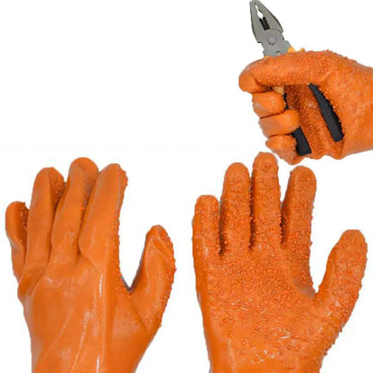 Fishing Gloves Full Finger Waterproof Catch Fish Anti-Slip Cut Durabl Knit Work Cutproof Glove Carp Outdoor Protect Hand Apparel