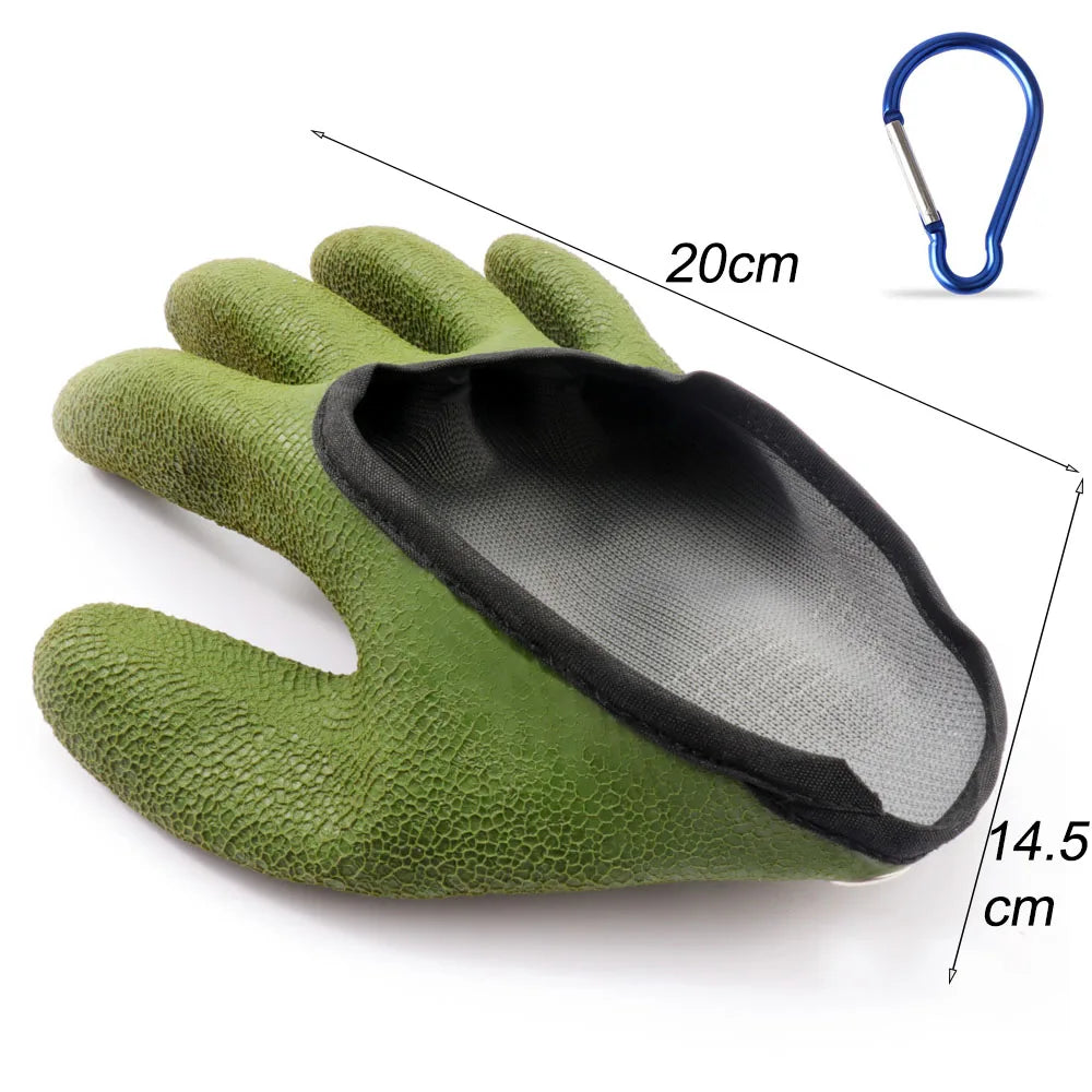 Fishing Gloves Full Finger Waterproof Catch Fish Anti-Slip Cut Durabl Knit Work Cutproof Glove Carp Outdoor Protect Hand Apparel