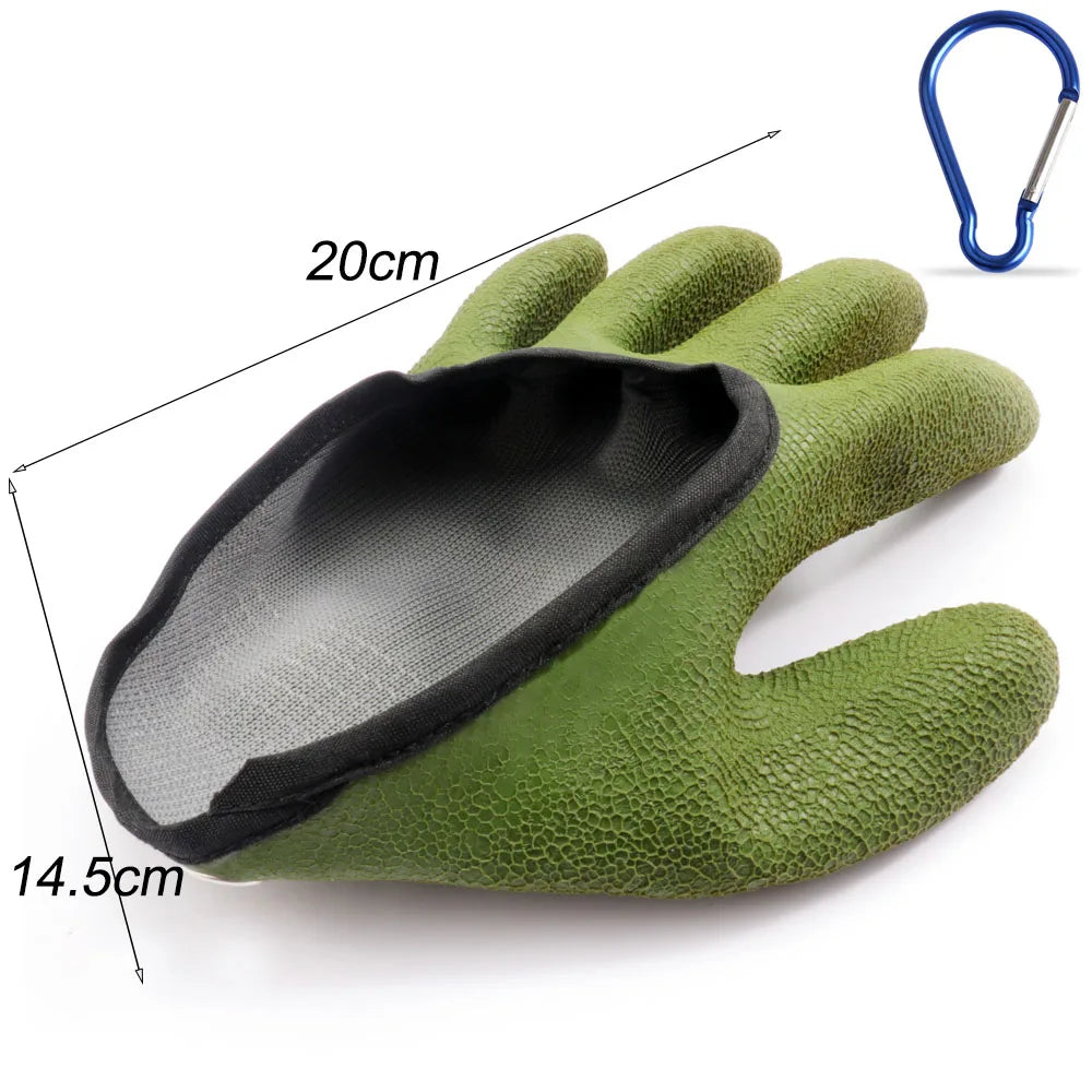 Fishing Gloves Full Finger Waterproof Catch Fish Anti-Slip Cut Durabl Knit Work Cutproof Glove Carp Outdoor Protect Hand Apparel
