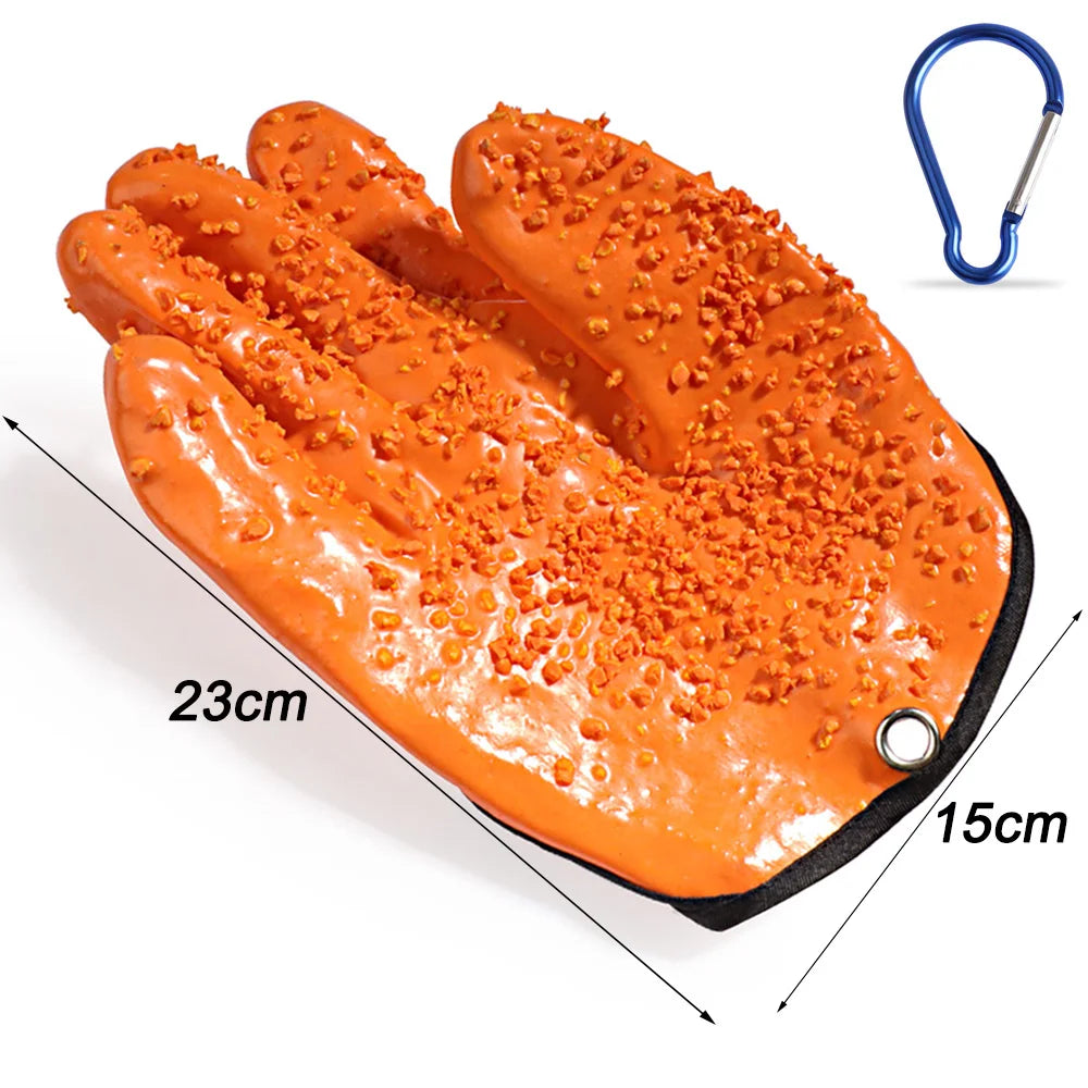 Fishing Gloves Full Finger Waterproof Catch Fish Anti-Slip Cut Durabl Knit Work Cutproof Glove Carp Outdoor Protect Hand Apparel