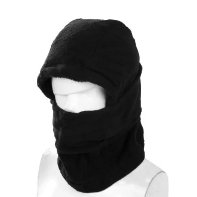 Winter Warm Fleece Hat Balaclava Mask Men Women Neck Warmer Bandana Scarf Running Cycling Ski Cap Windproof Motorcycle Hood