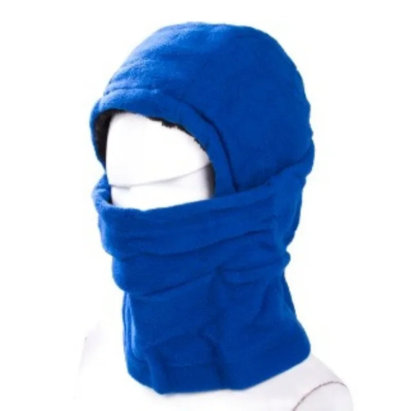 Winter Warm Fleece Hat Balaclava Mask Men Women Neck Warmer Bandana Scarf Running Cycling Ski Cap Windproof Motorcycle Hood